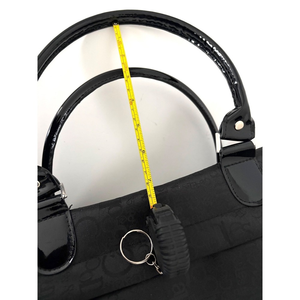 Caboodles Y2K Black Cosmetic Bag Large Travel Makeup Organizer Tote Pockets NWOT - Picture 8 of 16